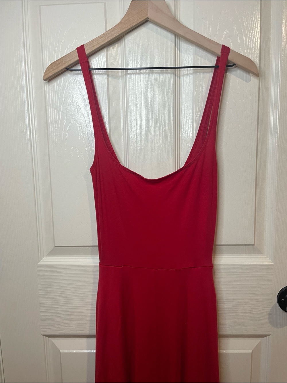 Reformation Rou Sleeveless Knit Midi Dress in Red Size XS - Picture 5 of 11